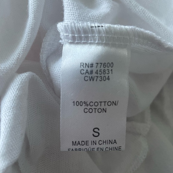 Chaser White Ruffle Tank Top - Picture 4 of 4